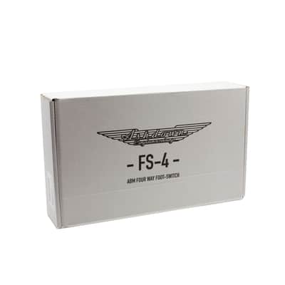 Ashdown FS4 Heavy Duty Quad(4-Way) Footswitch w/4m Cable image 6