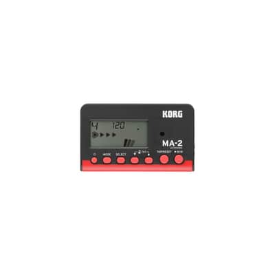 Korg MA-2 Digital Metronome, Black Red image 4