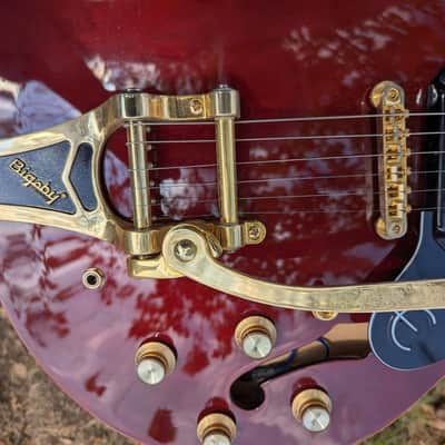 Epiphone Riviera P93 WR 2019 - Red Wine image 9