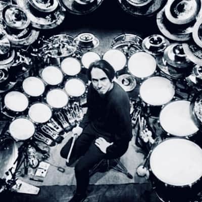 Terry Bozzio Signed 1980s Large Vinyl Promo Banner image 9