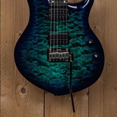 Sterling MAJ200X QM John Petrucci Signature Majesty DiMarzio 2021 - Present - Cerulean Paradise image 3