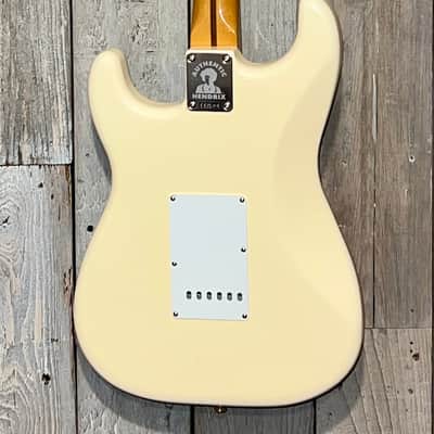 Fender Jimi Hendrix Stratocaster - Olympic White with Maple Fingerboard, In Stock ,Ships Ultra Fast, So Support Small Business & Buy It here ! image 9