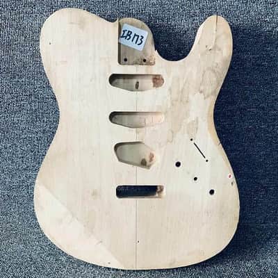Unfinished Basswood HSS Guitar Telecaster Tele Style Body image 1