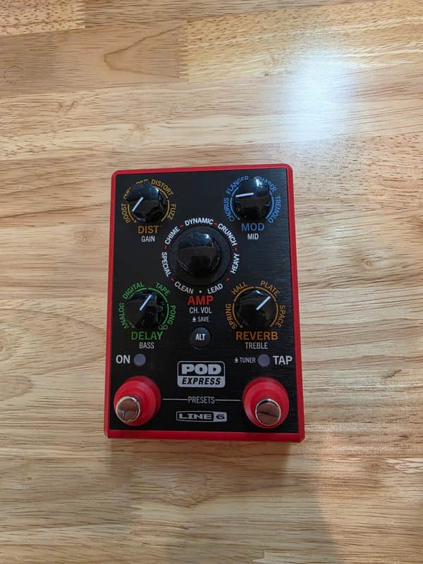 Line 6 POD Express Guitar Multi-Effects & Amp Modeler - Used - Excellent Condition image 1