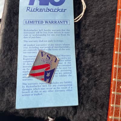 1989 Rickenbacker 350 Fireglo Liverpool, The Beatles image 10