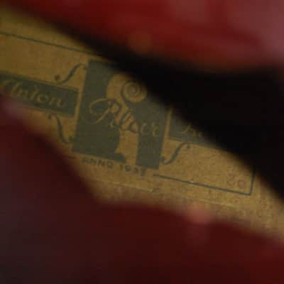 Anton Pilar – 1939 pre-war Extremly Rare German Vintage MASTER Archtop Jazz Guitar / Gitarre image 13