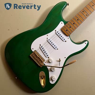 Fender Japan ST57-65G '57 Stratocaster Charcoal Green Burst Made in Japan 1993 image 1