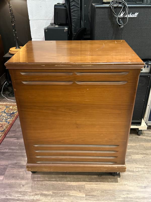 Leslie 145 With 147 Amp Just Serviced 1960s - Mahogany image 1