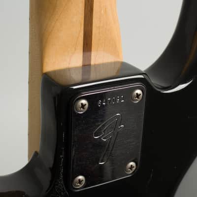 Fender  Precision Bass Solid Body Electric Bass Guitar (1975), ser. #647091, black tolex hard shell case. image 20