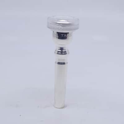 ACB TA1CS Trumpet Mouthpiece with a Clear Acrylic Rim - Silver/Acrylic image 1
