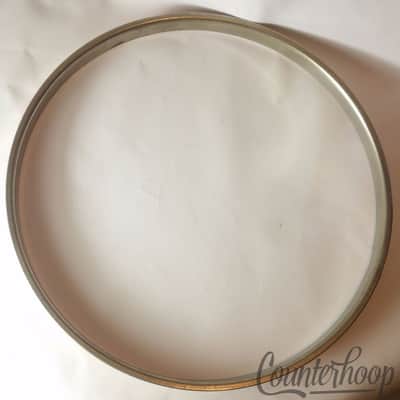 Slingerland 13" Radio King Engraved Tom Drum Rim/Hoop Nickel-Brass Single-Flange image 3