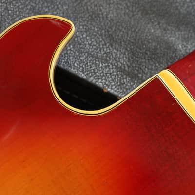 1973 Gibson L5-S Custom Solid Body Electric Guitar Cherry Sunburst + OHSC image 13