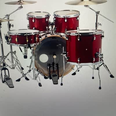 Spl-Sound Percussion Labs Velocity drum set - Ruby sequin image 3