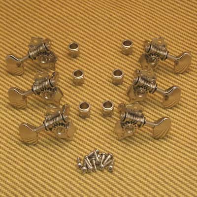 Gotoh 3L+3R Gotoh SE700-06M Butterbean Acoustic Guitar Tuners. Nickel Finish. image 1
