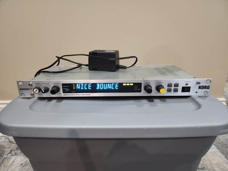 Korg AM8000R rare ambient effects unit - free shipping image 1