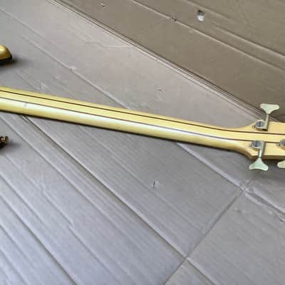 Samick Vintage 5 string bass 90’s / alembic construction style gorgeous wood image 20