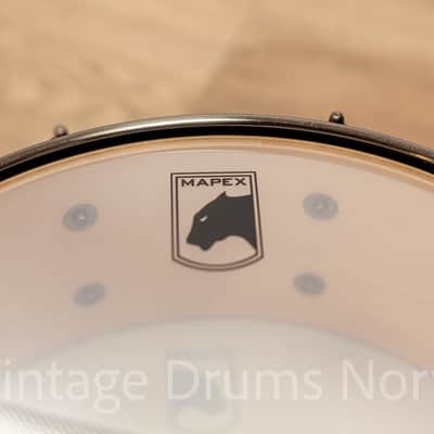 Mapex Black Panther Black Widow 14x5.5" Snare Drum – Excellent Condition image 6