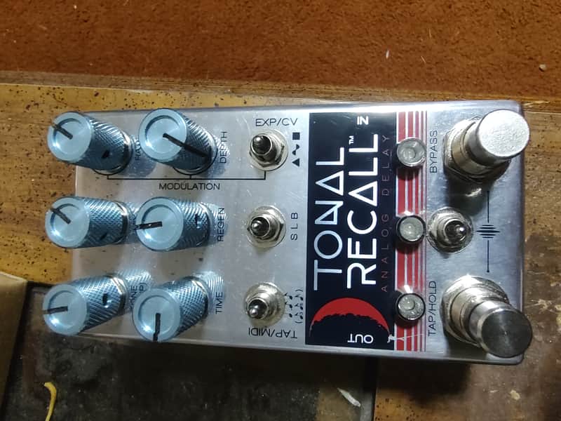 Chase Bliss Audio Tonal Recall Analog Delay original blue knob