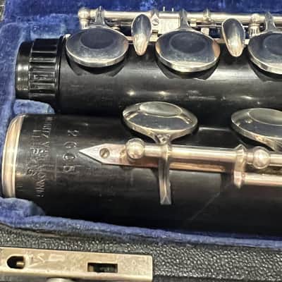 Moritz Max Monnig Leipzig Germany Flute 1930-40 - Grenadilla wood/Silver image 7