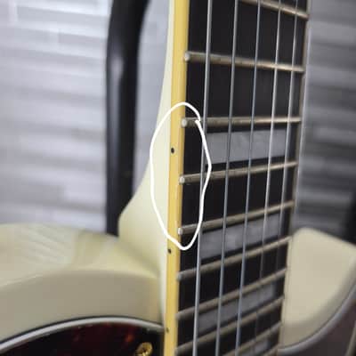 Prototype D'Angelico Excel Atlantic Vintage White image 21