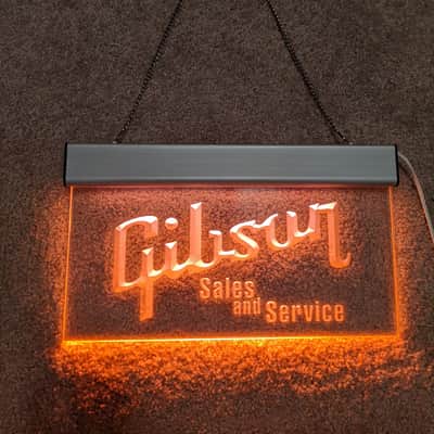 Gibson Sales and Service Dealer sign- lights up- image 2