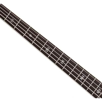 Schecter SLS Elite-5 "Evil Twin" 5-String Bass - Satin Black - Open Box image 3
