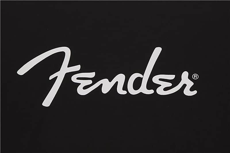 Fender Spaghetti Logo T-Shirt, Black, XL 2016 image 2