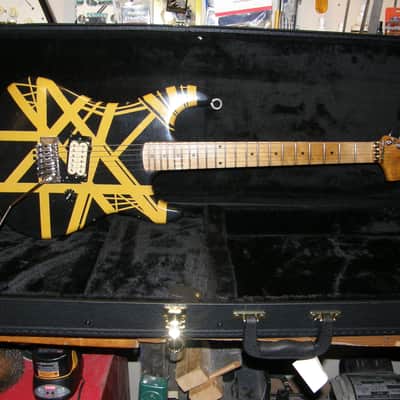 Kramer Beretta  Black N' Yellow 79 Bumble-Bee Style Relic Guitar By Boneyard Custom Guitars image 3