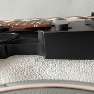 Alp AD-80 Adventure headless electric travel guitar 2021 Black with new updated gig bag image 10