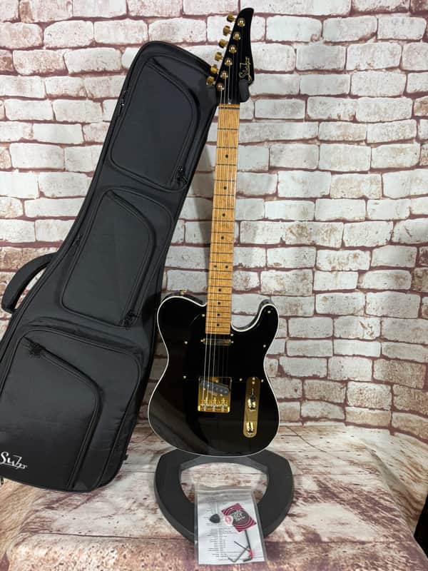 Suhr Mateus Asato Signature Classic T - Black image 1