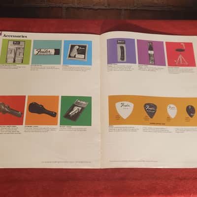 1970 Fender Acoustic Guitars Catalog-Great Color image 6