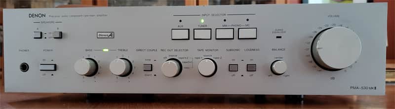 DENON　プリメインアンプ　PMA-530 Denon PMA 530 Amplifier | eBay