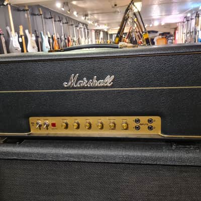 Marshall 1959SLP MK II Reissue 2-Channel 100-Watt Guitar Amp Head Black image 1