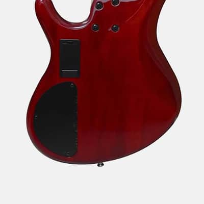 Cort ACTIONBASSVPLUSTR Action Bass V Plus Double Cutaway Poplar Body Hard Maple Neck 5-String Bass Guitar image 2
