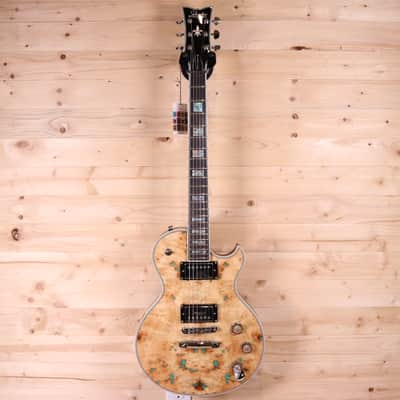 Schecter Solo-II Custom Electric Guitar - Ebony Fingerboard, Gloss Natural image 2