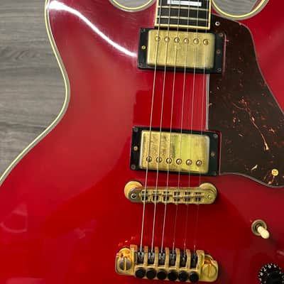 1981 Gibson B.B. King Lucille Signature Electric Guitar Cherry Red w/ Case #2640 image 8