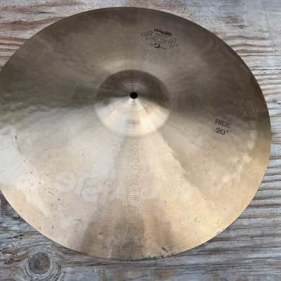Paiste 20" 404 "Brown Label" Ride Cymbal 2058 grams image 1
