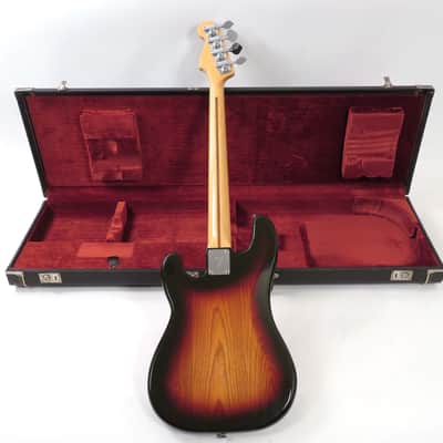 1979 Fender Precision Bass - Sunburst Finish - 1980 - Ash Body & Rosewood Fingerboard image 4