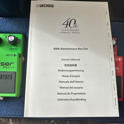 Boss BOX-40 40th Anniversary Box Set 2017 - Green/Red/Yellow image 9