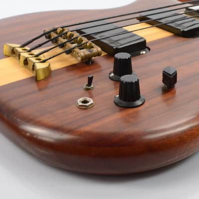 1984 ALEMBIC Spoiler Electric Bass w/ 4 Novatone Magnet Fretboards & Case #26856 image 17