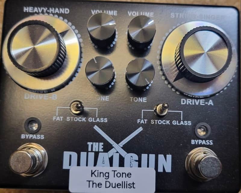 Demonfx Dual Gun 2 Channel Blues/Rock Overdrive - Based on King Tone The Duellist image 1