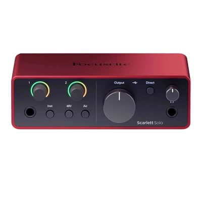 Focusrite Scarlett Solo Studio (4th Gen) Complete Recording Package image 2