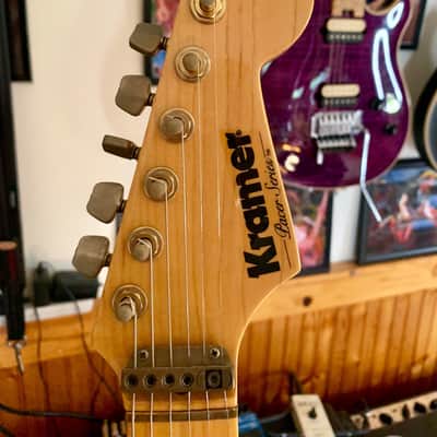 Kramer Pacer 1982 Purple w Rockinger trem / Eddie Van Halen Guitar / RARE! image 6