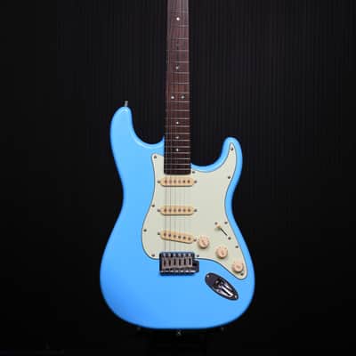 Dhatarattha DST SSS Surf Blue – Roasted Maple Neck, Stainless Steel Frets image 3