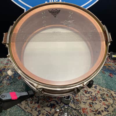 Leedy 6.5x14" Leedy USA Custom Shop / Craviotto Solid Cherry Shell “Relic Series” Snare Drum 2008 #2 of 3!! image 20