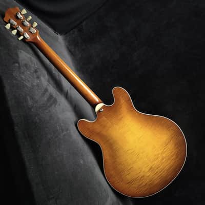 Eastman T486-GB Thinline Archtop - Goldburst image 3