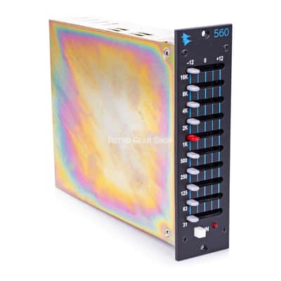 API 560 10-Band Analog Graphic Equalizer 500-series EQ Used image 4
