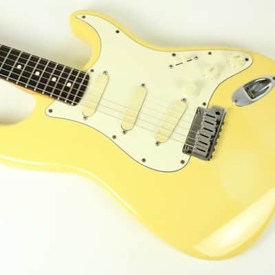 RARE 1988 Vintage Fender Stratocaster Plus Graffiti Yellow E4 Series ~All Original~ 1980s USA image 7