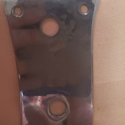 Fender Mustang Guitar Control Plate  - Chrome image 2