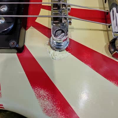 1978 Greco EX800 Relic Rising Sun JAPAN - Van Halen Ibanez Destroyer 2459 Lawsuit Era Explorer - Original Hardcase image 8